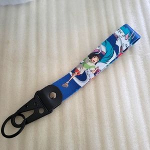 Studio Ghibli Spirited Away anime keychain lanyard